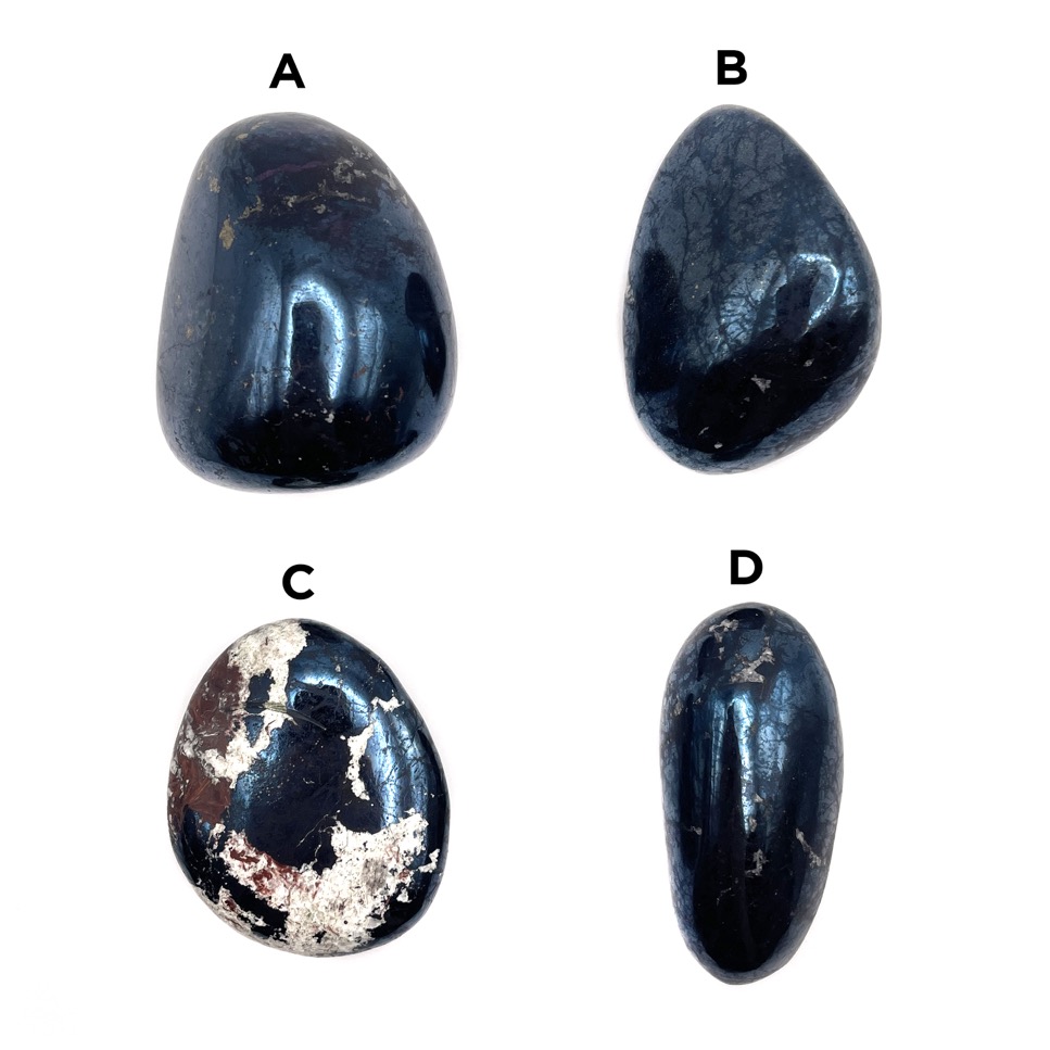 Covellite Large Tumbled Stone, Peru - Image 2