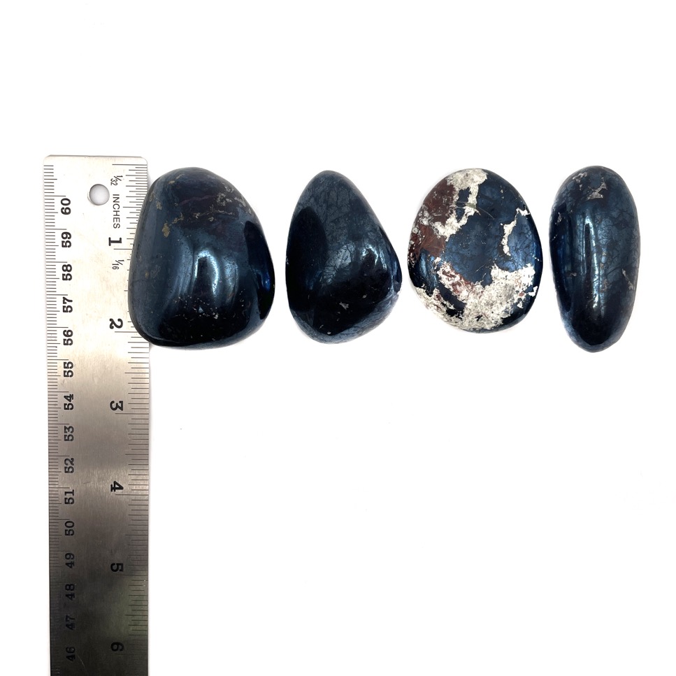 Covellite Large Tumbled Stone, Peru - Image 4