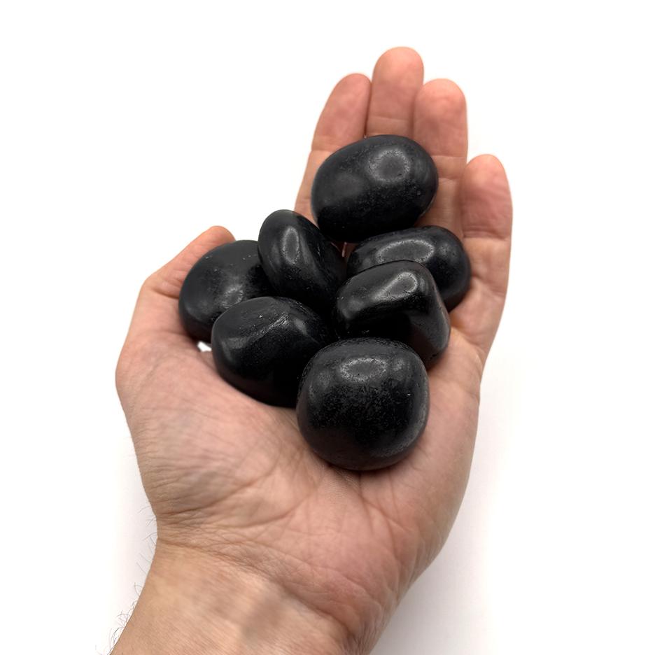 Shungite Tumbled Stones (EMF Protection) - Image 2