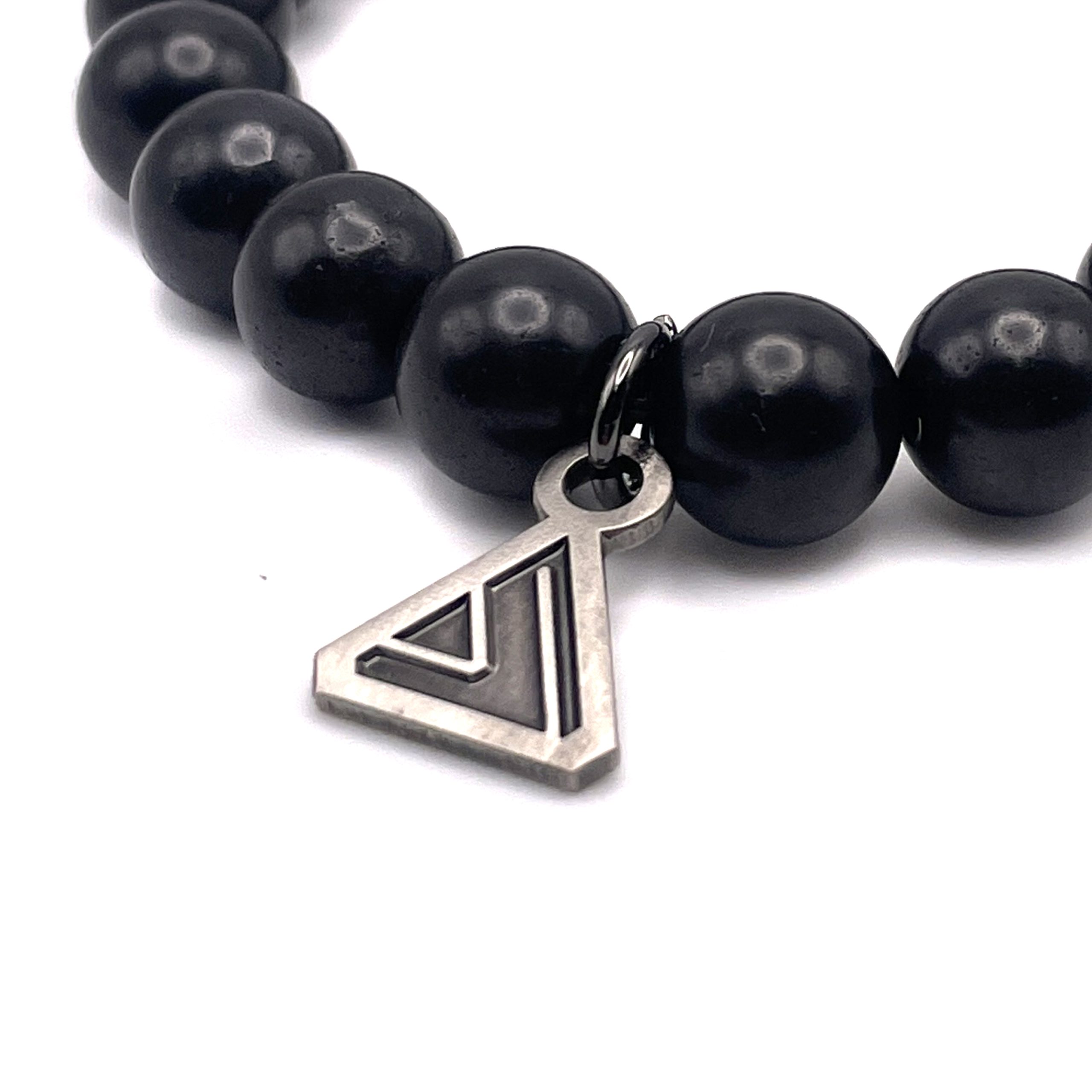 Lightcode Shungite Bead Bracelet (10mm) - Image 2