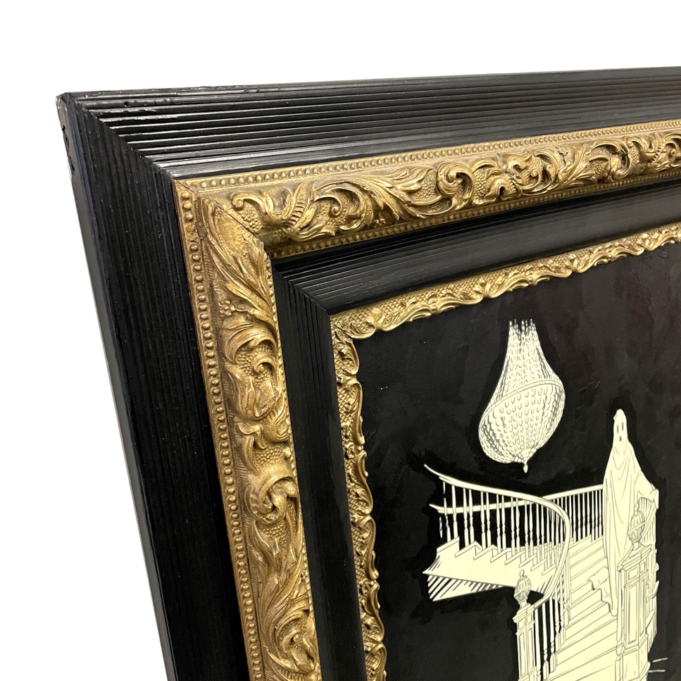Stairway to Purgatory, Mixed Media, 26.75" x 30.75" - Image 3