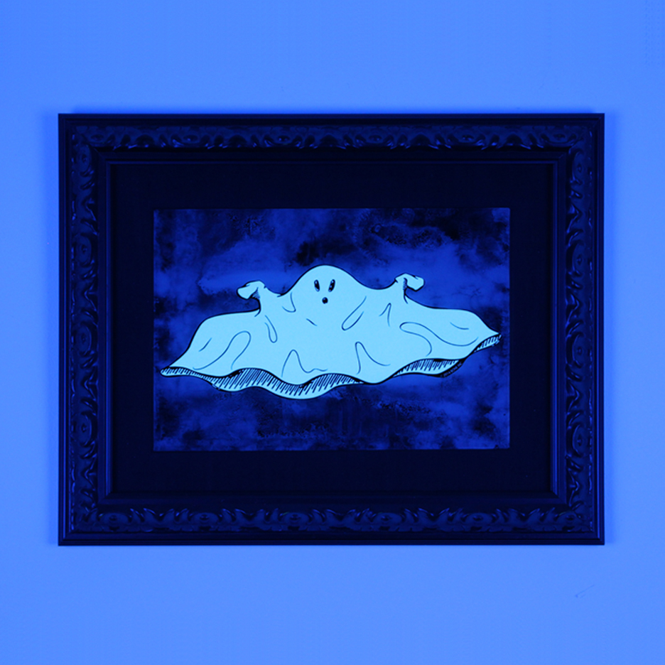 Ghost of Marilyn, Mixed Media, 15.5" x 19.25" - Image 5