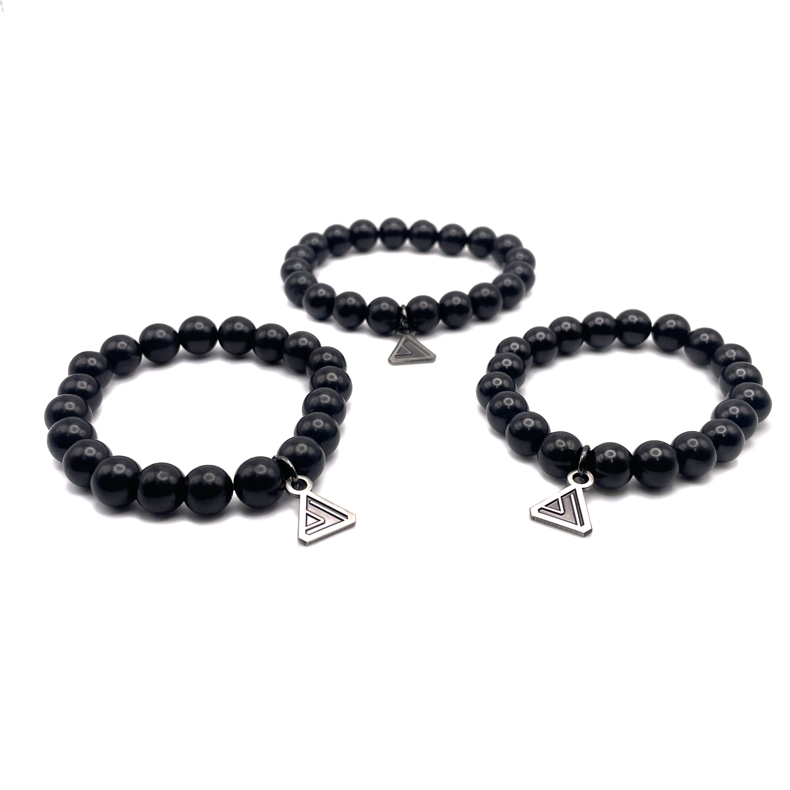 Lightcode Shungite Bead Bracelet (10mm) - Image 3