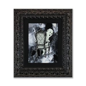 Ghost of Lestat (Dark), Mixed Media, 16.5" x 19.25"