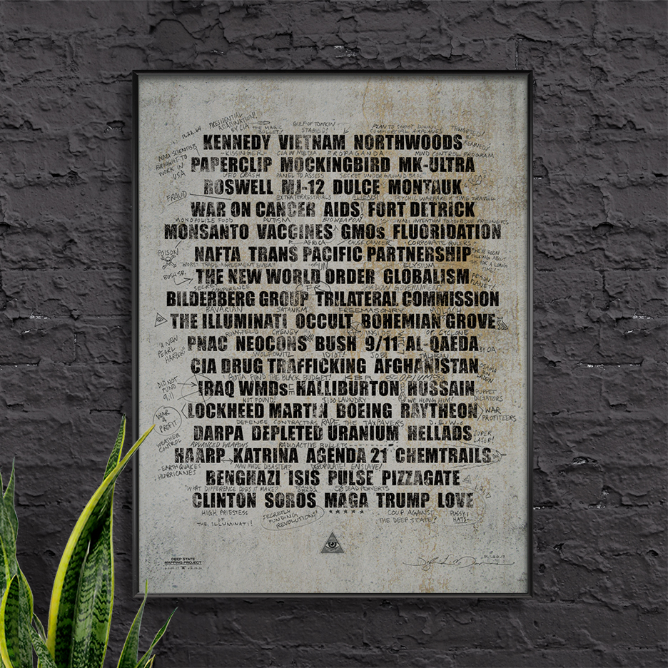 List of Grievances, 2017 Poster 18 x 24" (Grey) - Image 3