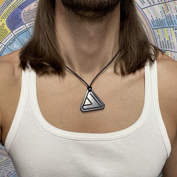 Lightcode Shungite Pendant, 45mm Russia - Image 5