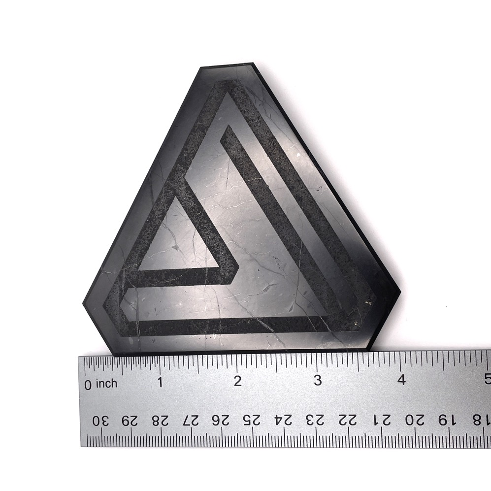 Lightcode Shungite Resonator Plate, 4" Russia - Image 9