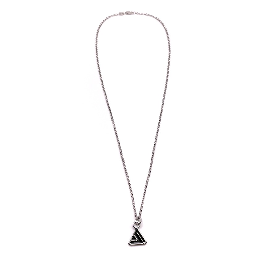 Lightcode Silver Pendant w Chain - Image 2