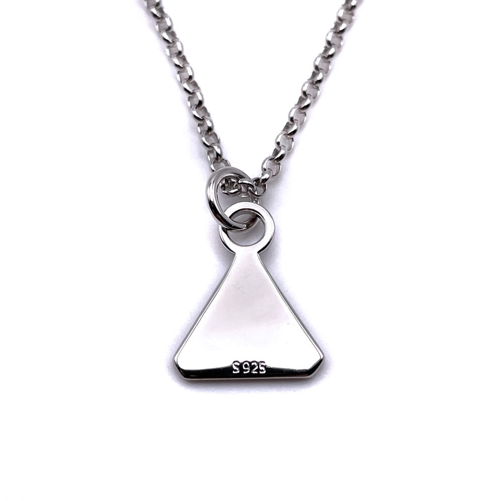 Lightcode Silver Pendant w Chain - Image 4