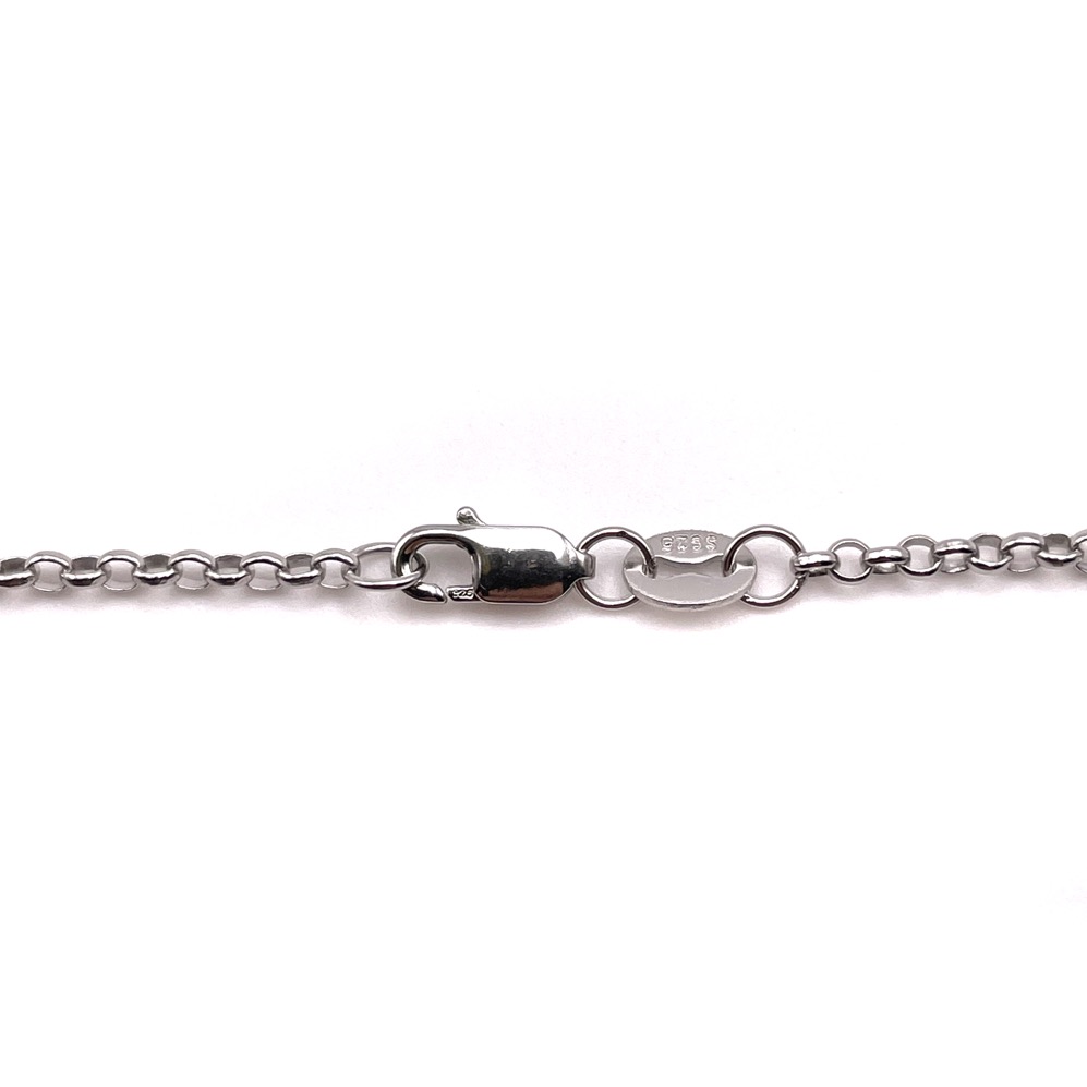 Lightcode Silver Pendant w Chain - Image 3
