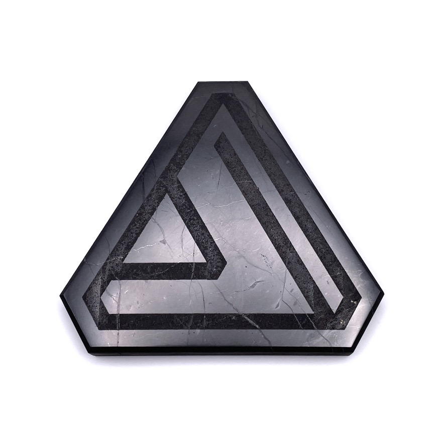 Lightcode Shungite Resonator Plate, 4" Russia - Image 2