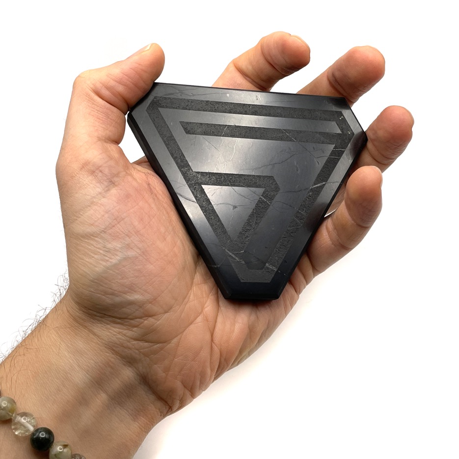 Lightcode Shungite Resonator Plate, 4" Russia - Image 7