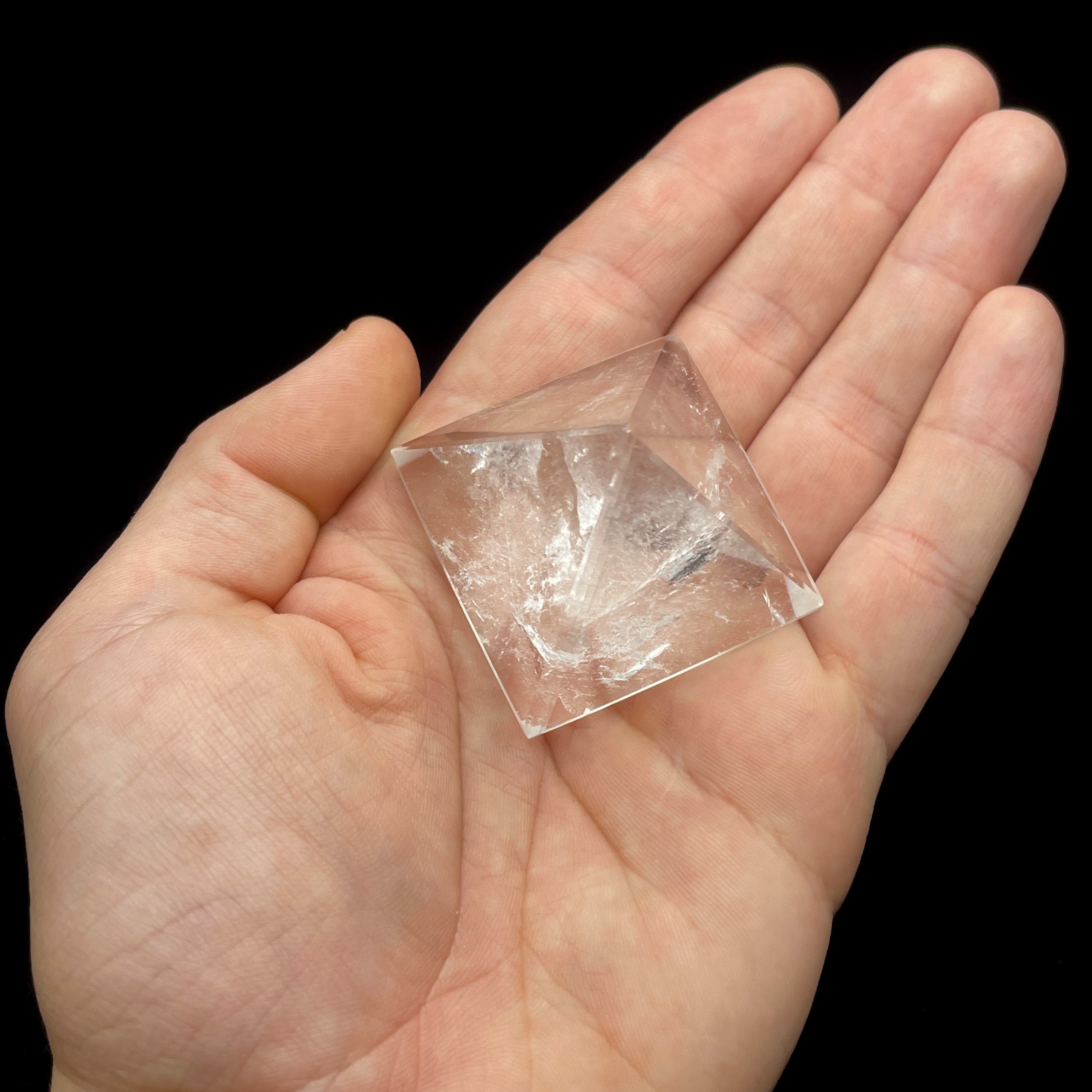 Small Clear Quartz Pyramids, Brazil - Image 5