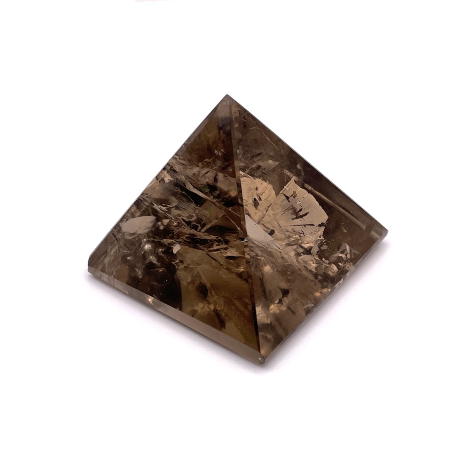 Smokey Quartz Pyramid, Medium, Brazil - Image 2