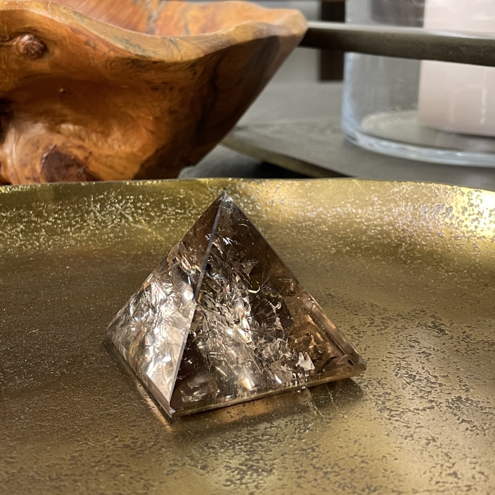 Smokey Quartz Pyramid, Medium, Brazil - Image 5