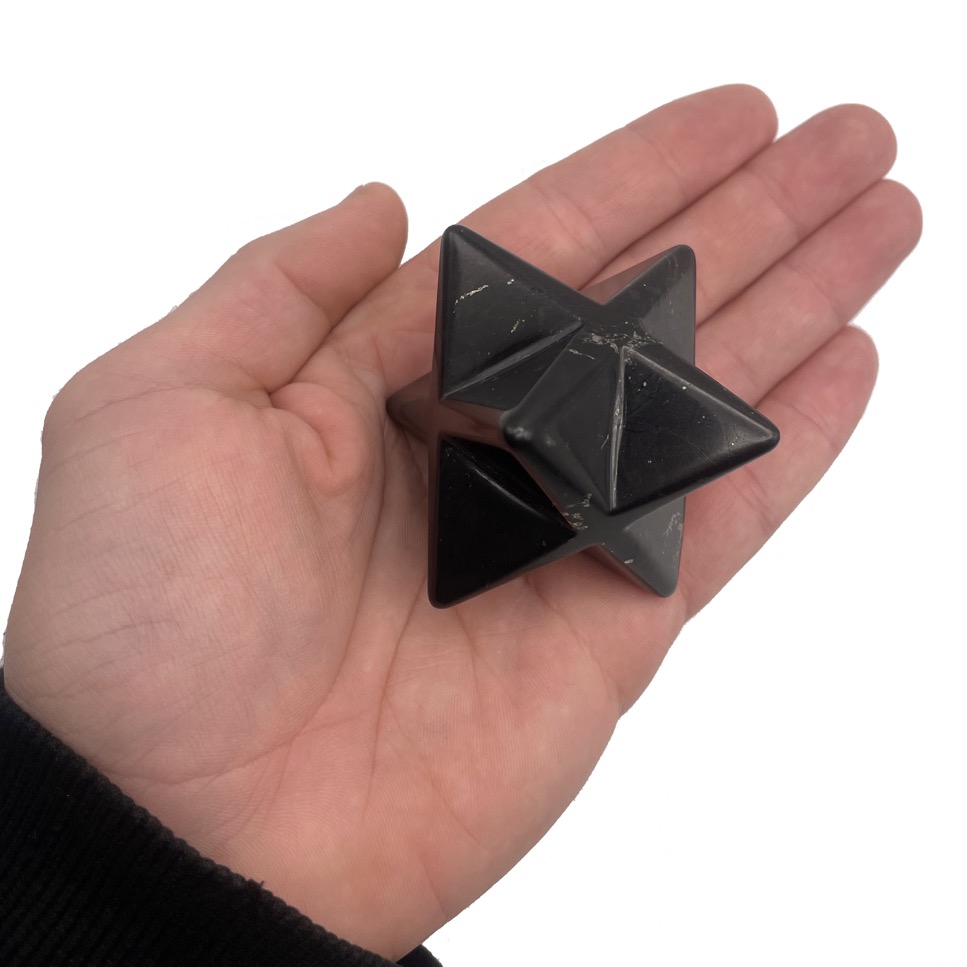 Shungite Merkaba (EMF Protection) 1.5" - Image 5