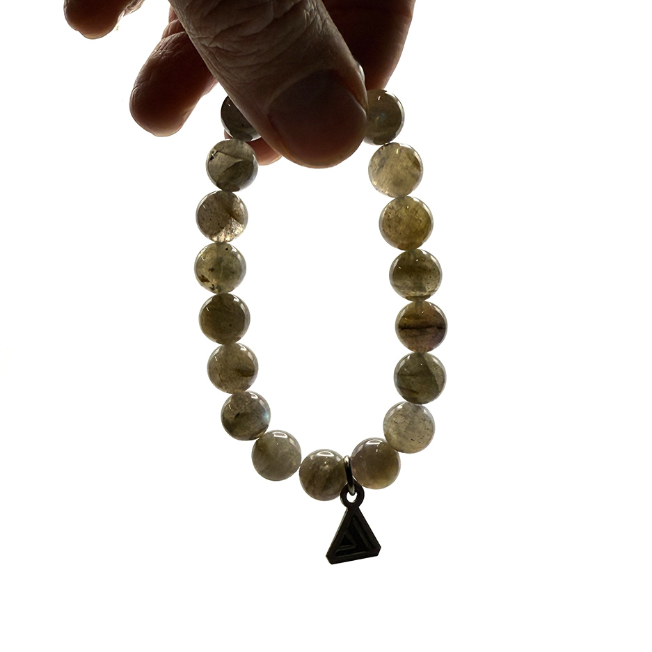 Labradorite Bead Bracelet (11mm) (AA) - Image 5