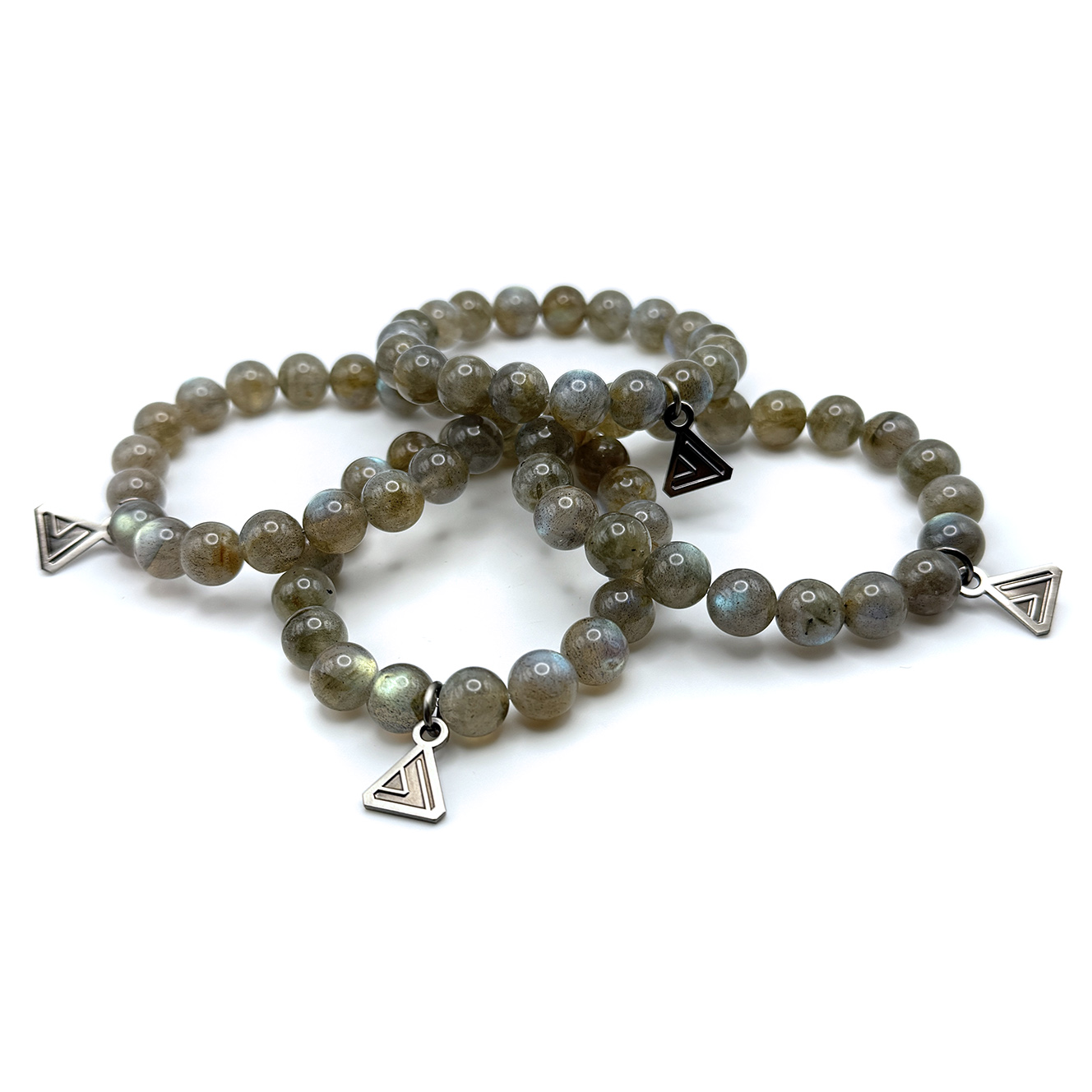 Labradorite Bead Bracelet (11mm) (AA) - Image 3