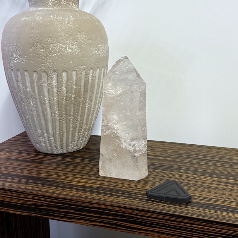Giant Quartz Polished Obelisk 12.5", Brazil - Image 3