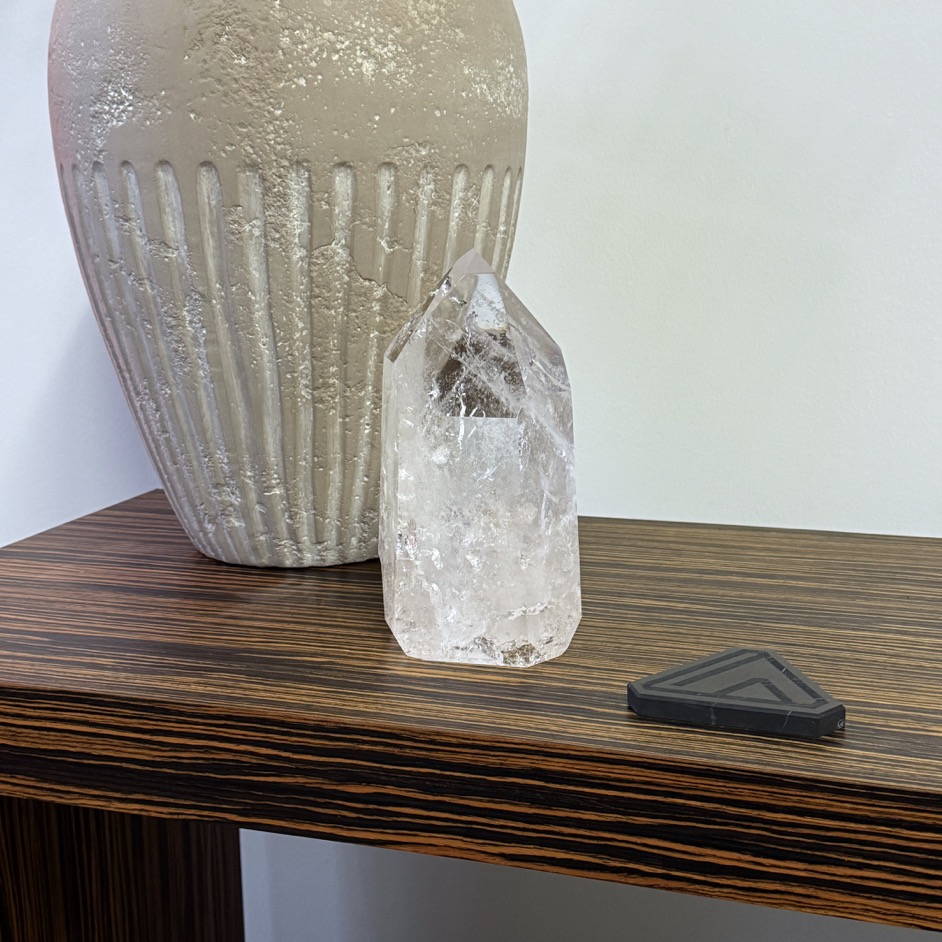 XL Quartz Polished Point 8.75", Brazil - Image 2