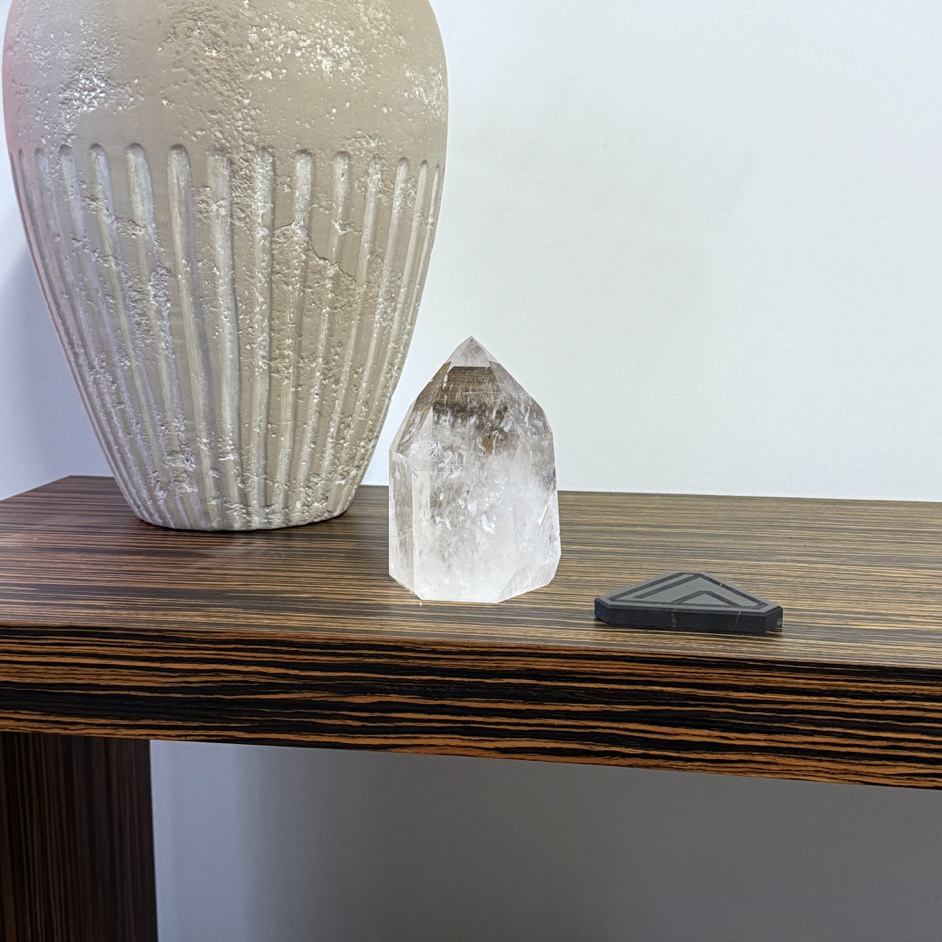 XL Quartz Polished Point 6", Brazil - Image 2