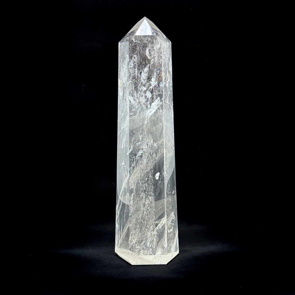 Giant Quartz Polished Obelisk 15.5", Brazil - Image 3