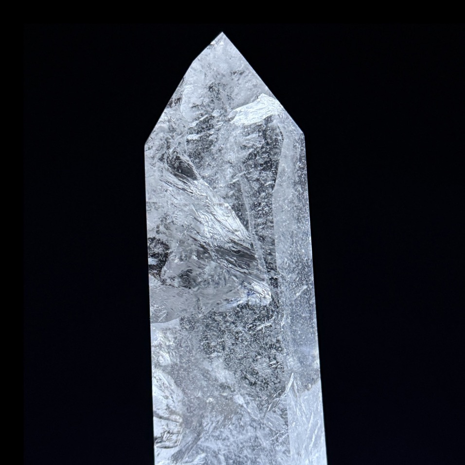 Giant Quartz Polished Obelisk 16.75", Brazil - Image 7