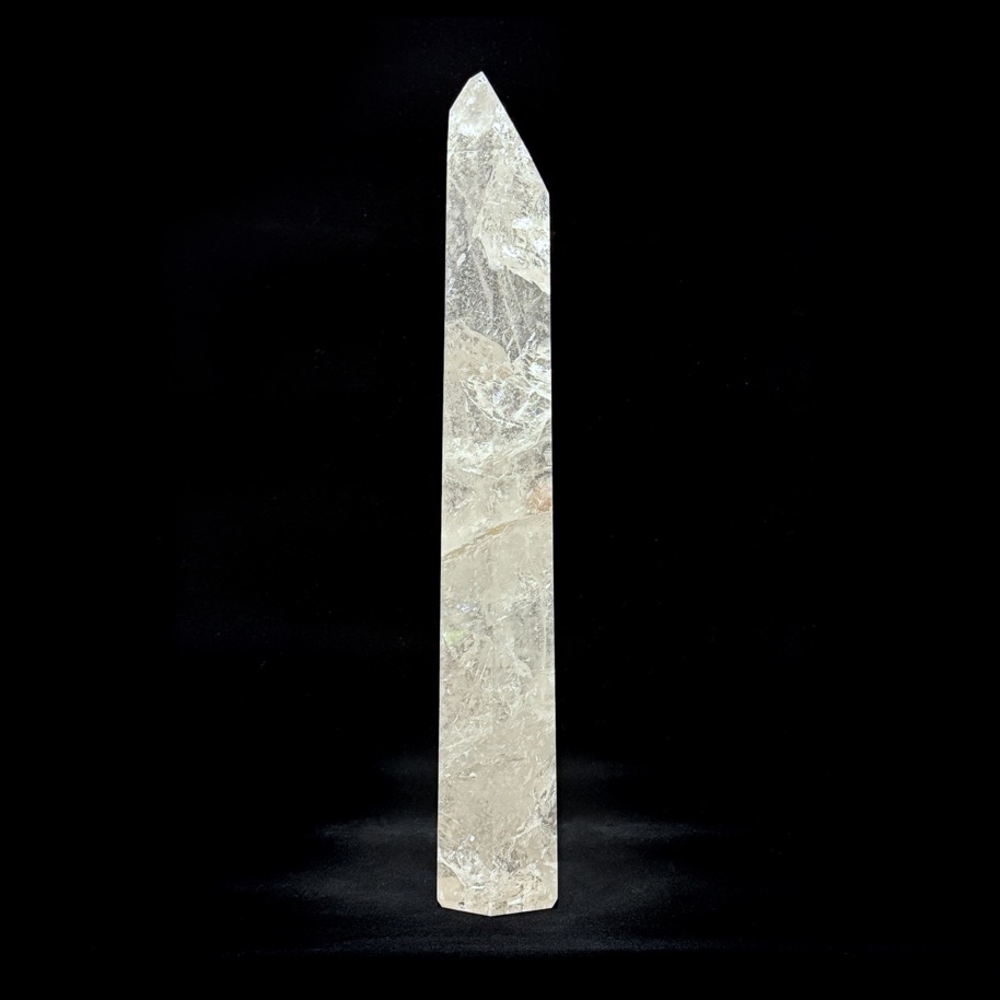Giant Quartz Polished Obelisk 16.75", Brazil - Image 8