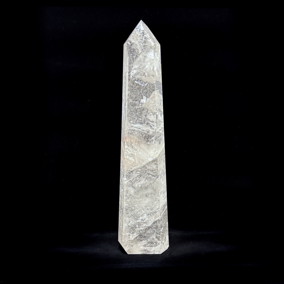 Giant Quartz Polished Obelisk 16.75", Brazil - Image 9