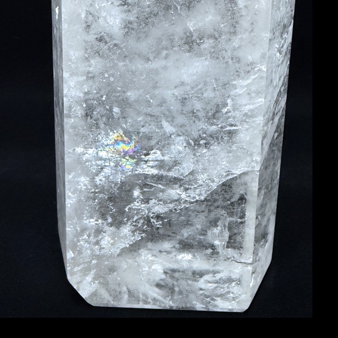 Giant Quartz Polished Obelisk 16.75", Brazil - Image 6