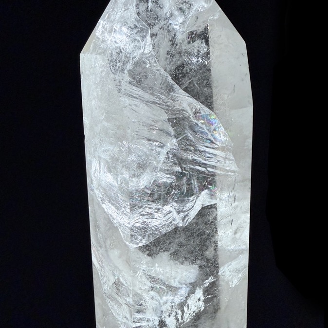 Giant Quartz Polished Obelisk 16.75", Brazil - Image 5