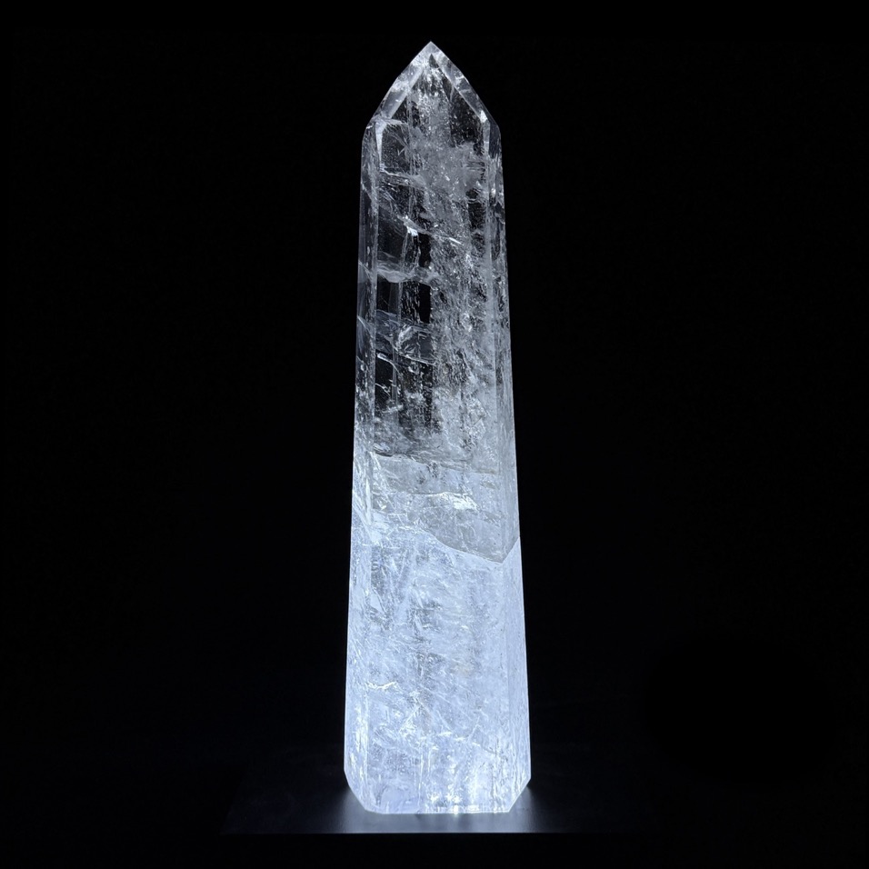 Giant Quartz Polished Obelisk 14", Brazil - Image 3