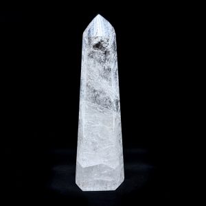 Giant Quartz Polished Obelisk 13.25", Brazil