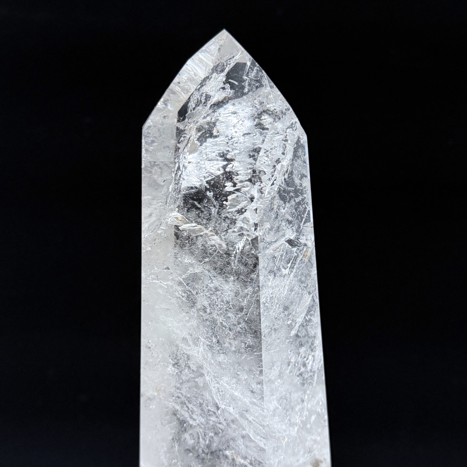 Giant Quartz Polished Obelisk 13.25", Brazil - Image 6