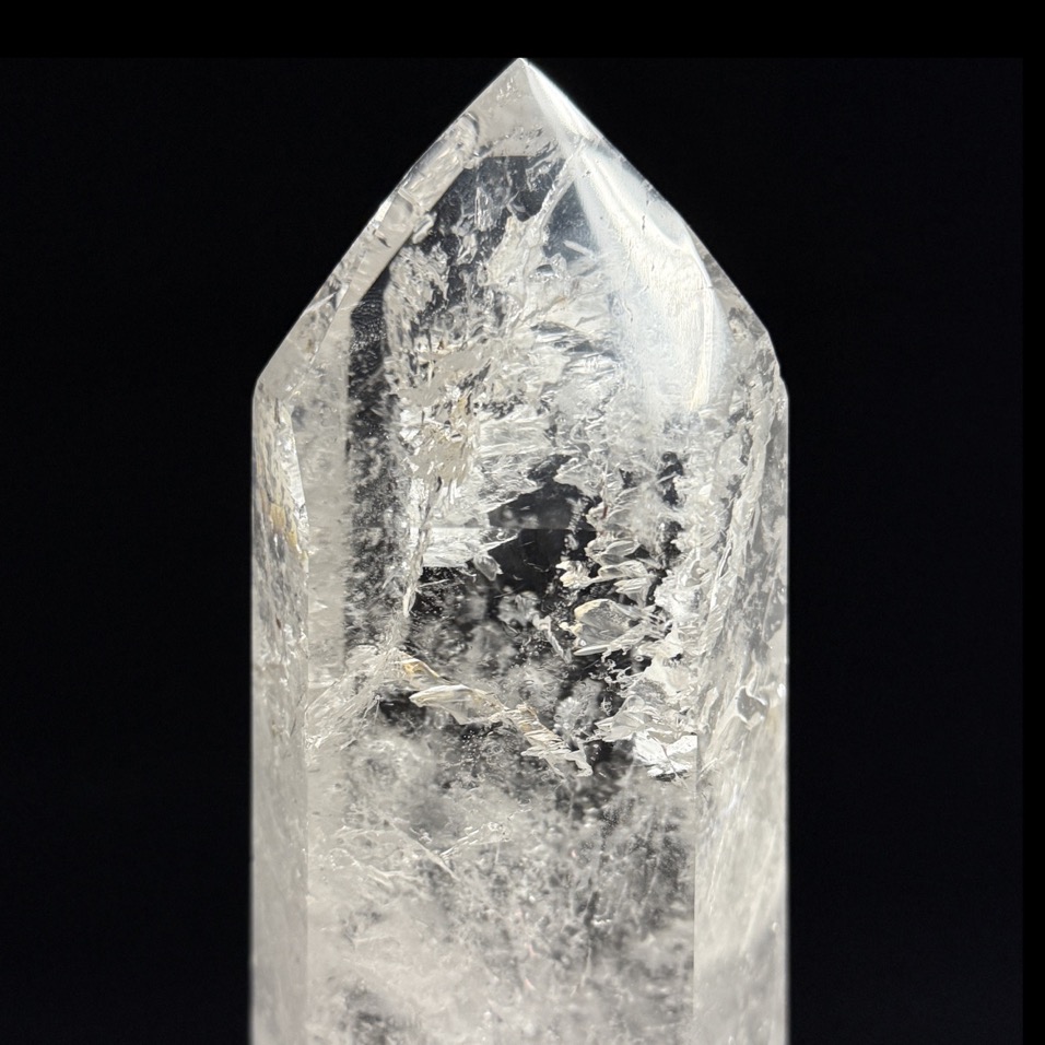 Giant Quartz Polished Obelisk 13.25", Brazil - Image 5