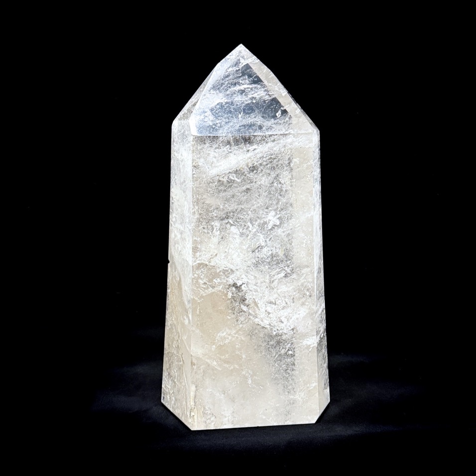 Giant Quartz Polished Obelisk 12.5", Brazil - Image 2