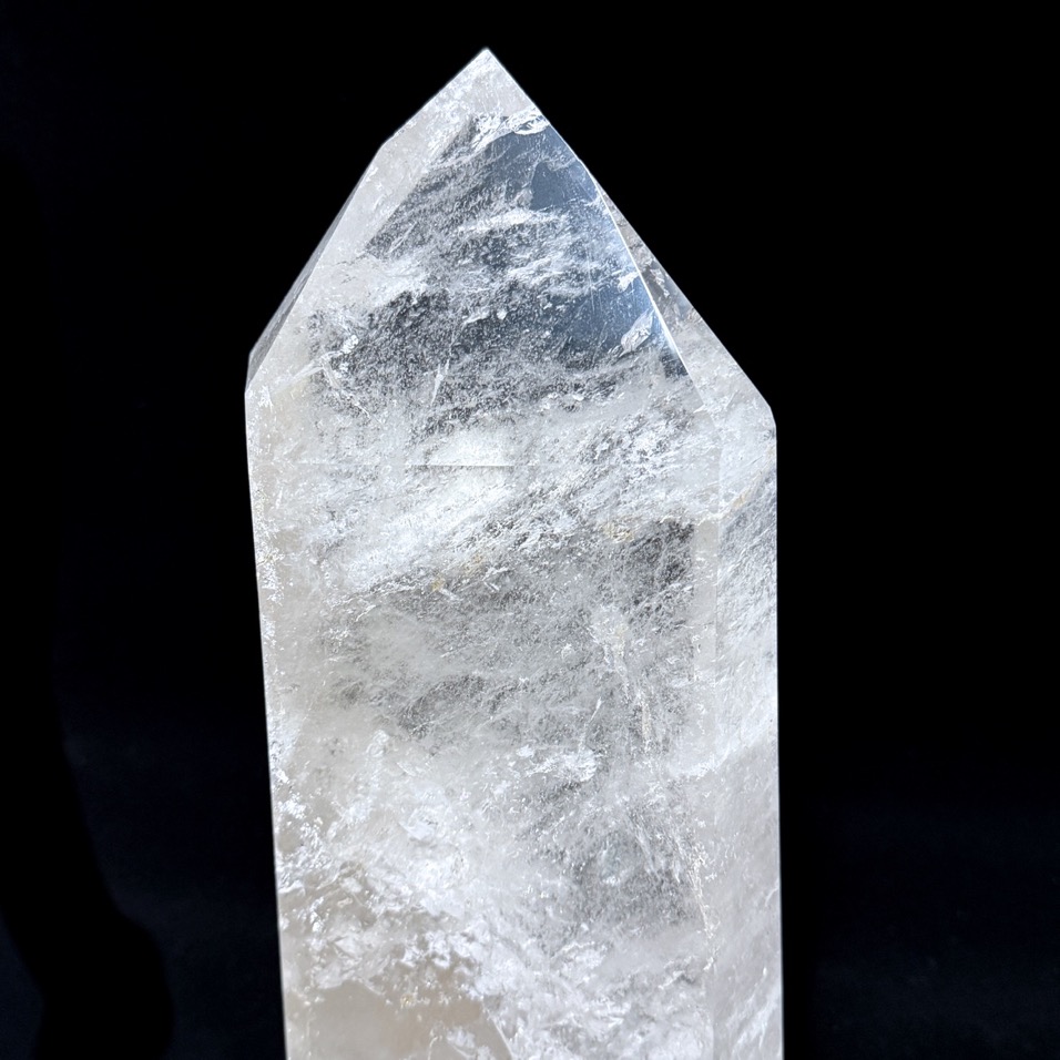 Giant Quartz Polished Obelisk 12.5", Brazil - Image 5
