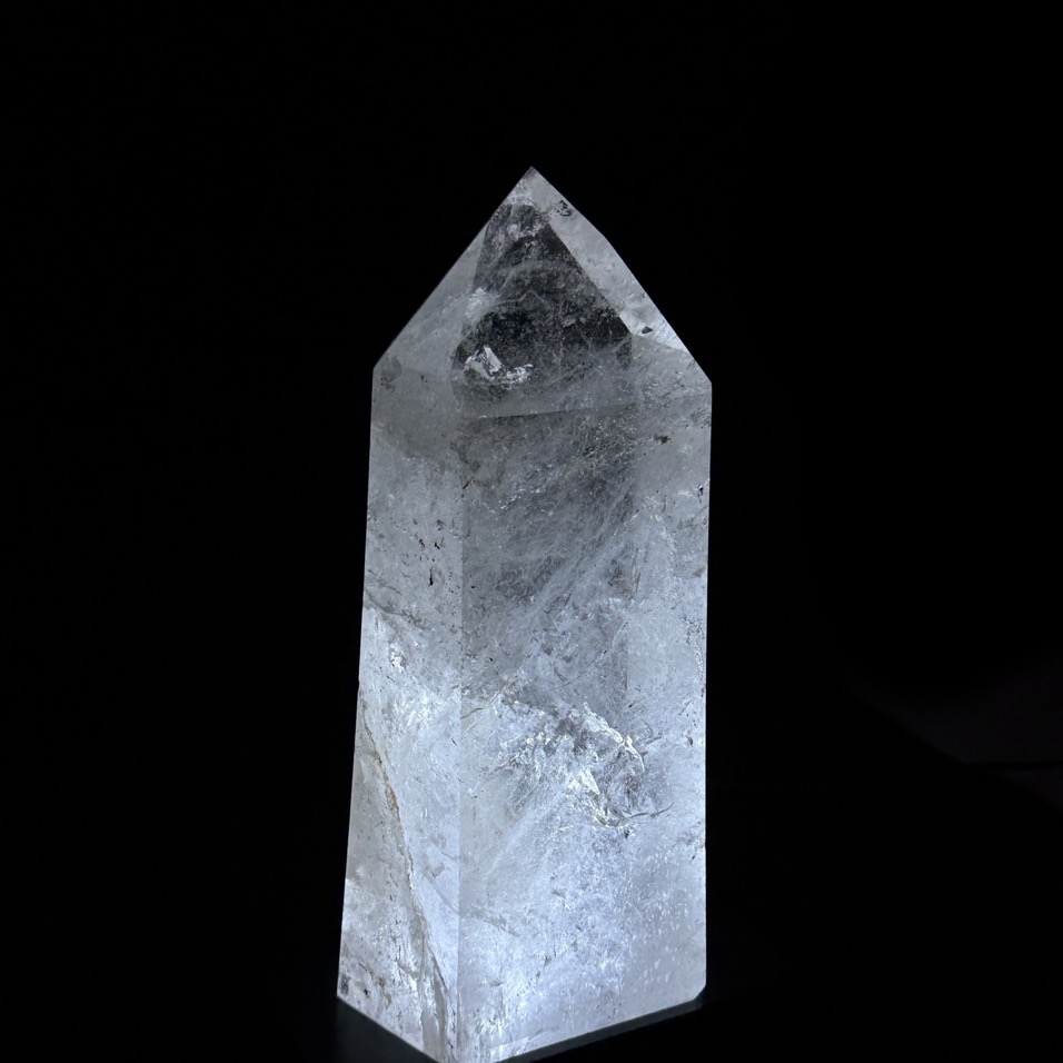 Giant Quartz Polished Obelisk 12.5", Brazil - Image 4