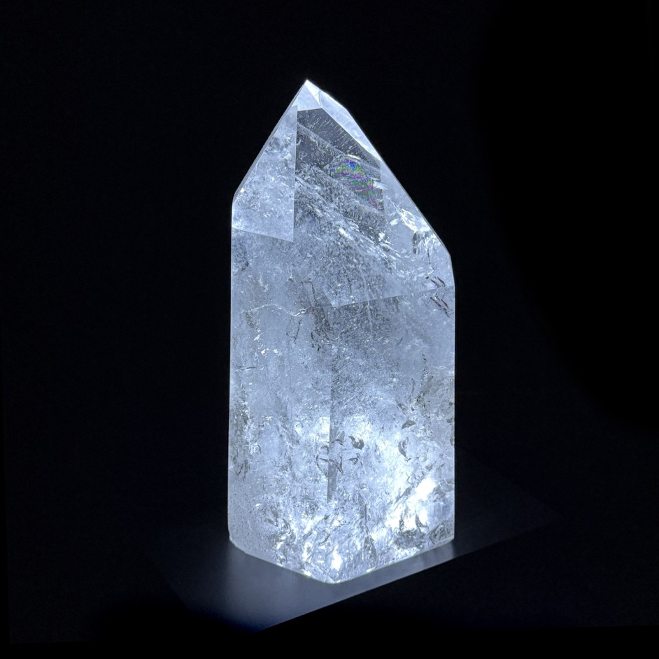 XL Quartz Polished Point 8.75", Brazil - Image 4