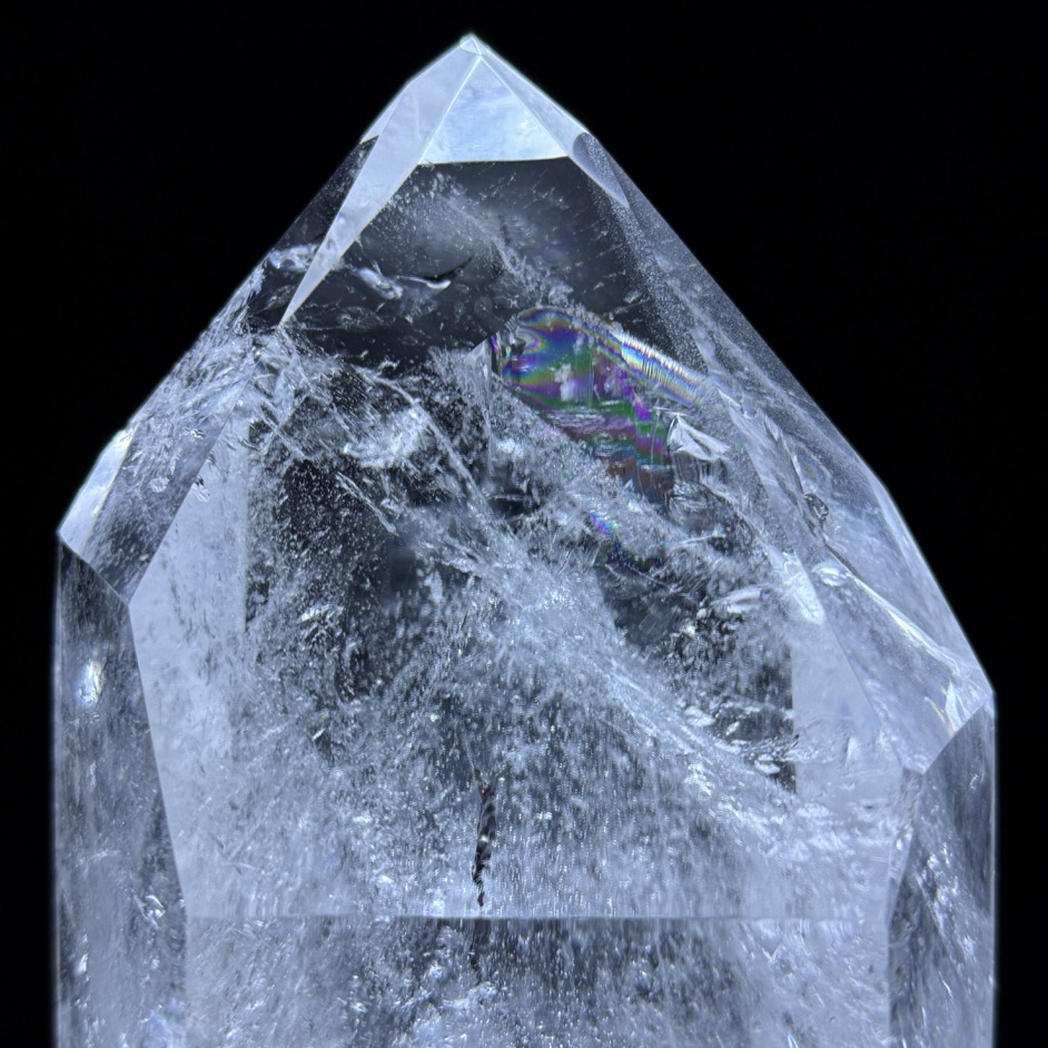 XL Quartz Polished Point 8.75", Brazil - Image 11