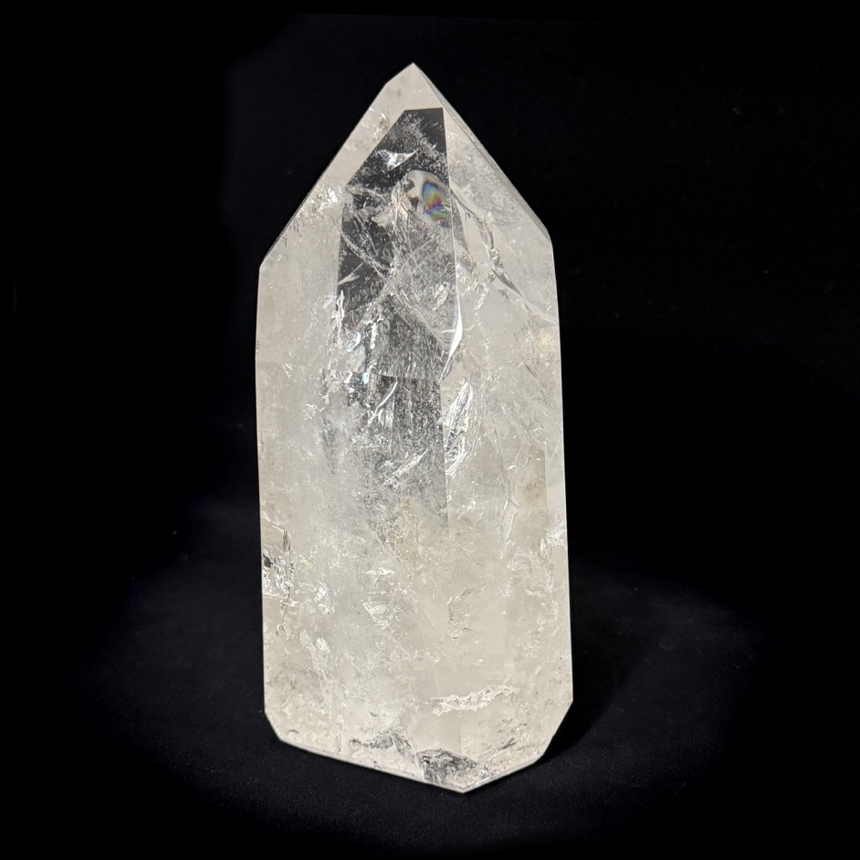 XL Quartz Polished Point 8.75", Brazil - Image 10