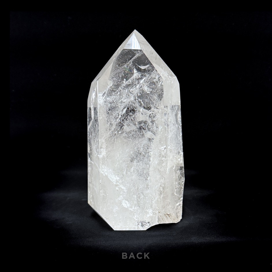 XL Quartz Polished Point 8.75", Brazil - Image 8