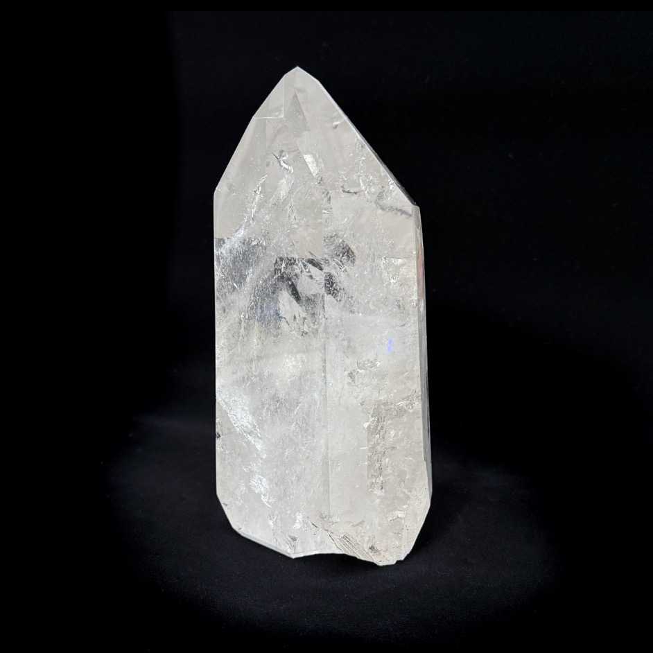 XL Quartz Polished Point 8.75", Brazil - Image 7