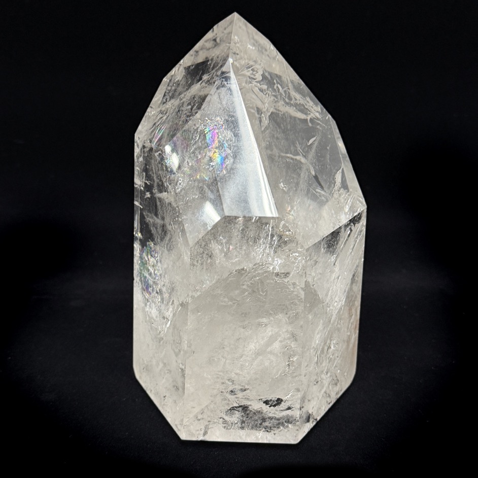 XL Quartz Polished Point 6.5", Brazil - Image 7