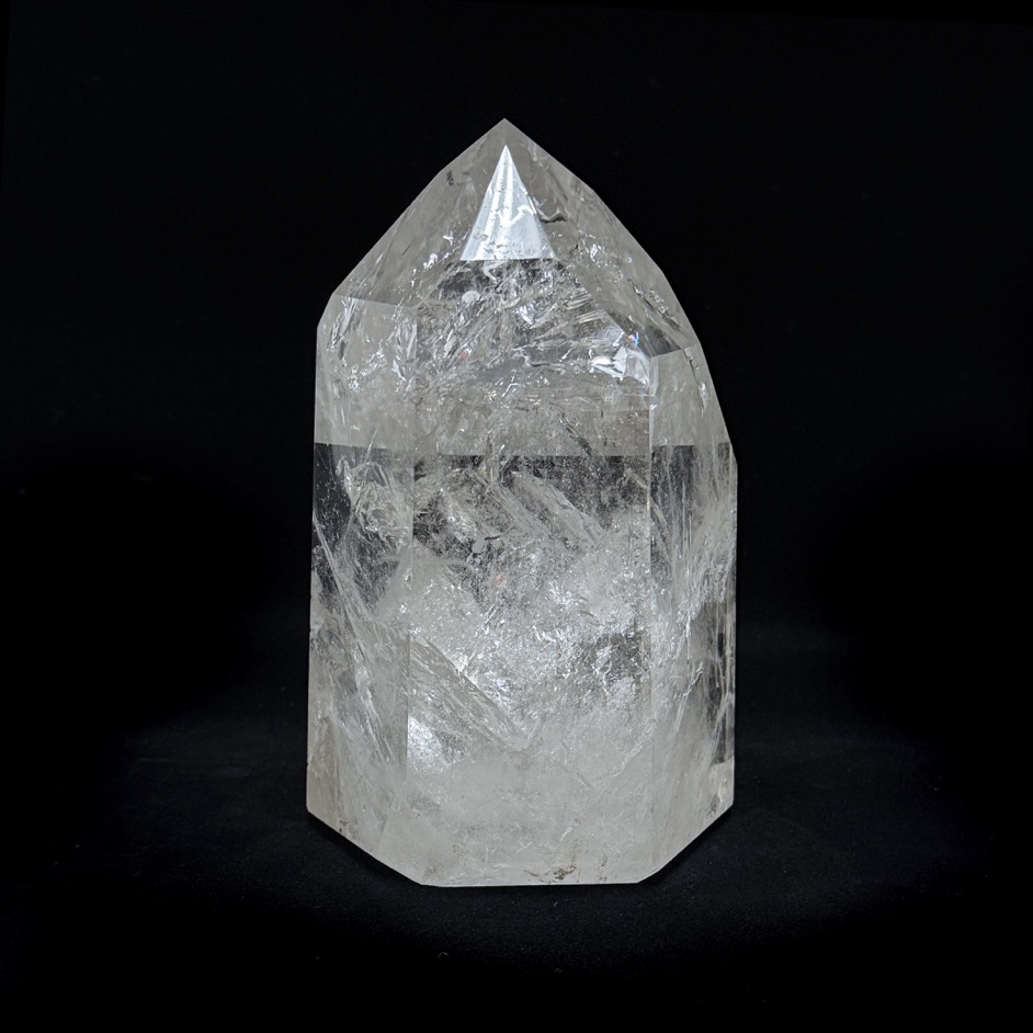 XL Quartz Polished Point 6.5", Brazil - Image 11