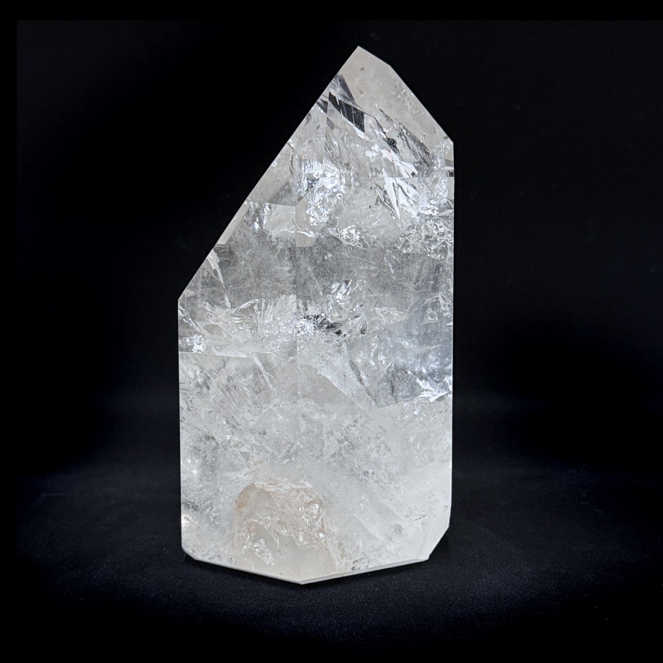 XL Quartz Polished Point 6.5", Brazil - Image 10