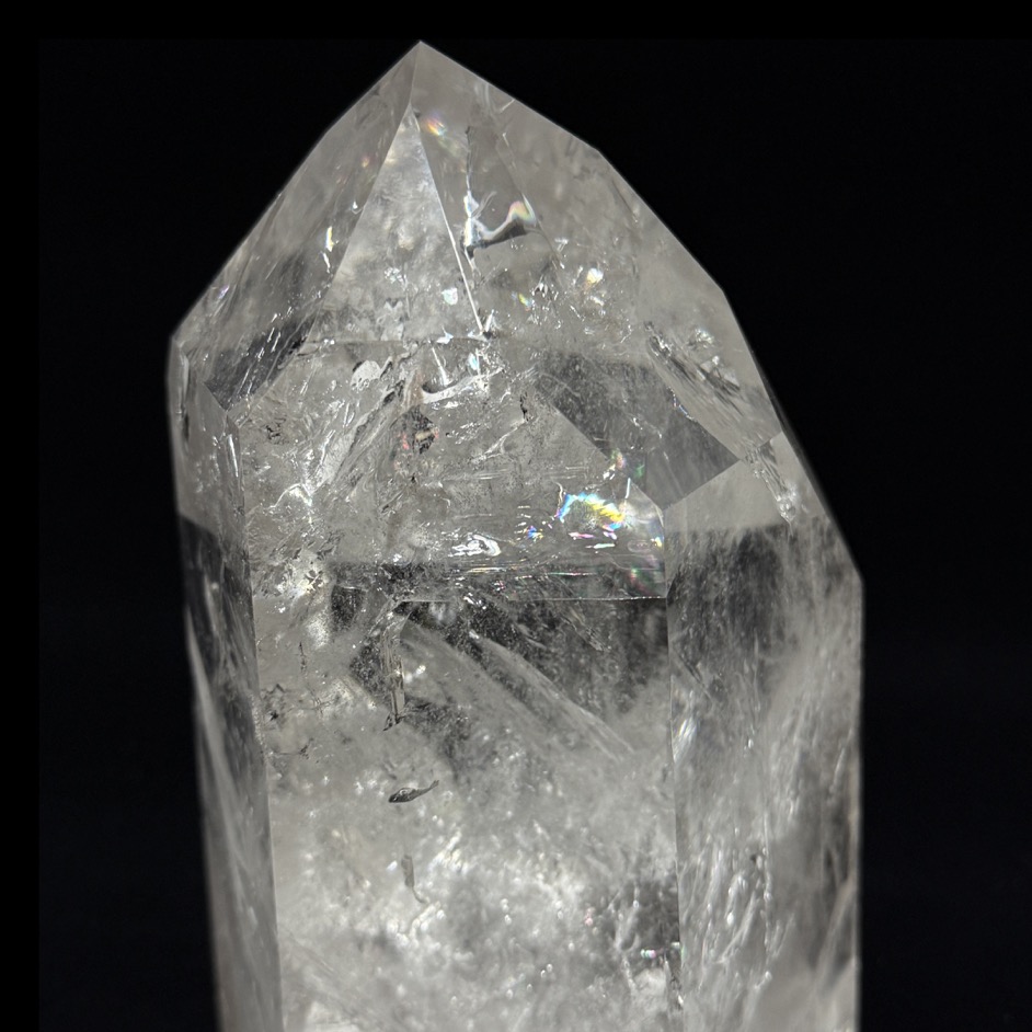 XL Quartz Polished Point 6.5", Brazil - Image 9