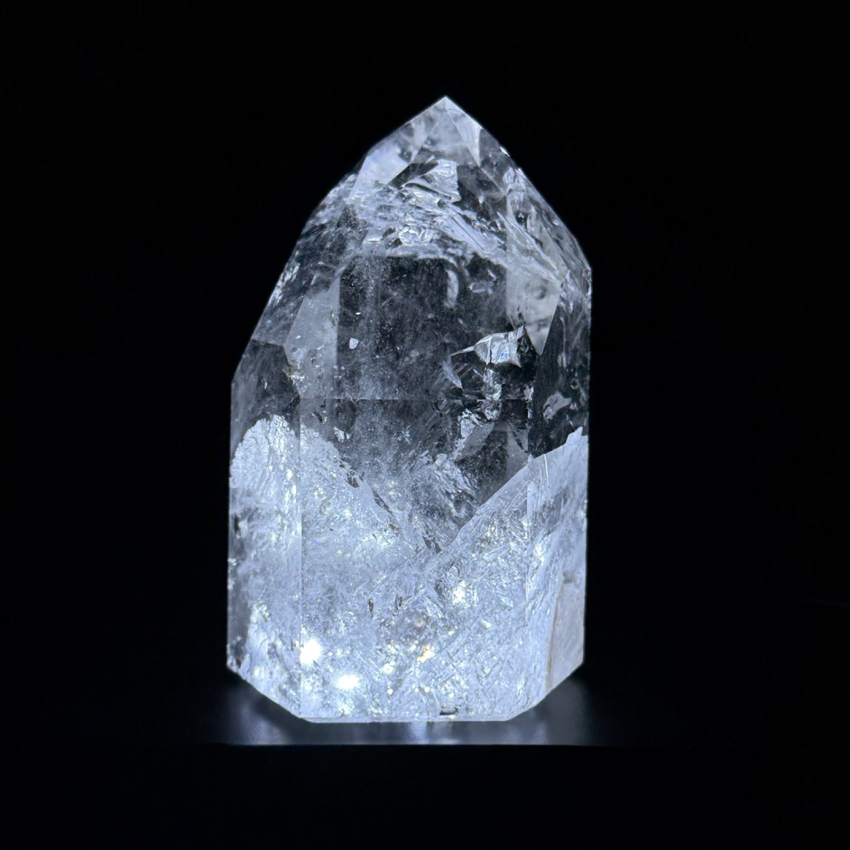 XL Quartz Polished Point 6.5", Brazil - Image 5