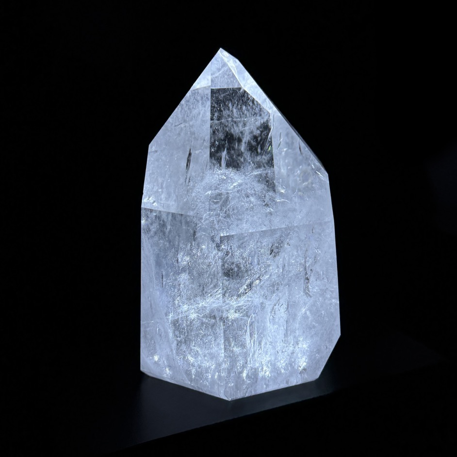 XL Quartz Polished Point 6", Brazil - Image 7