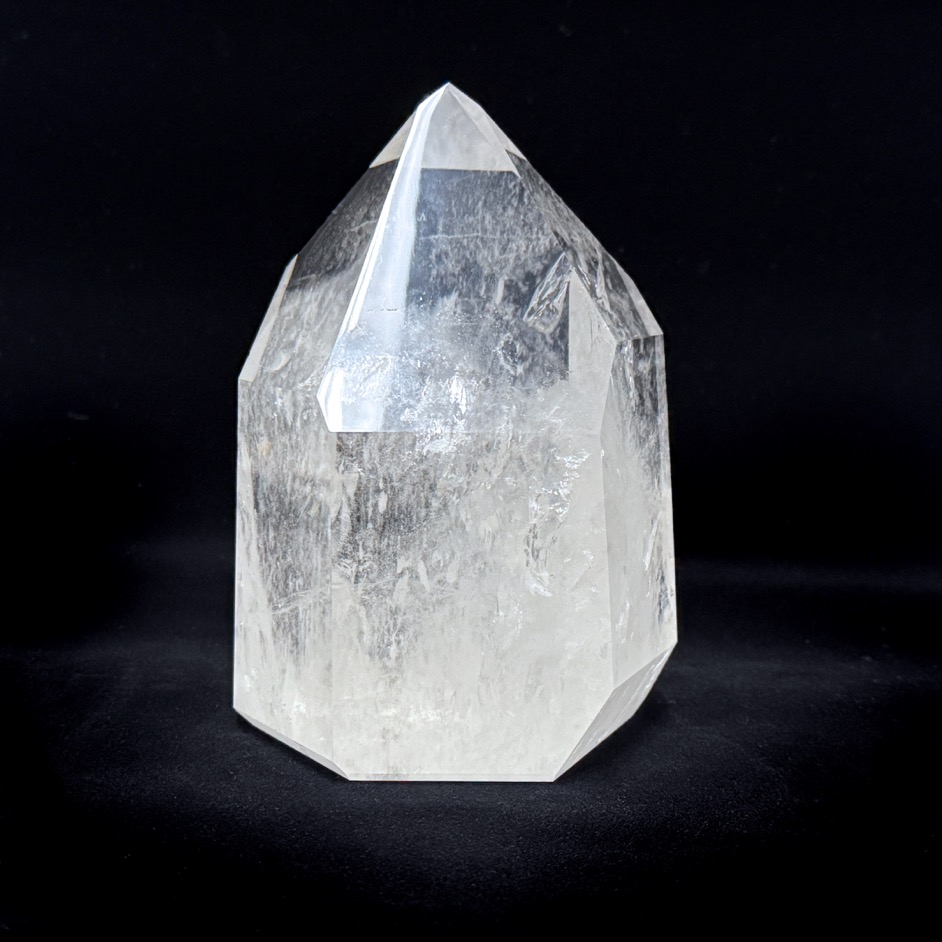 XL Quartz Polished Point 6", Brazil - Image 4